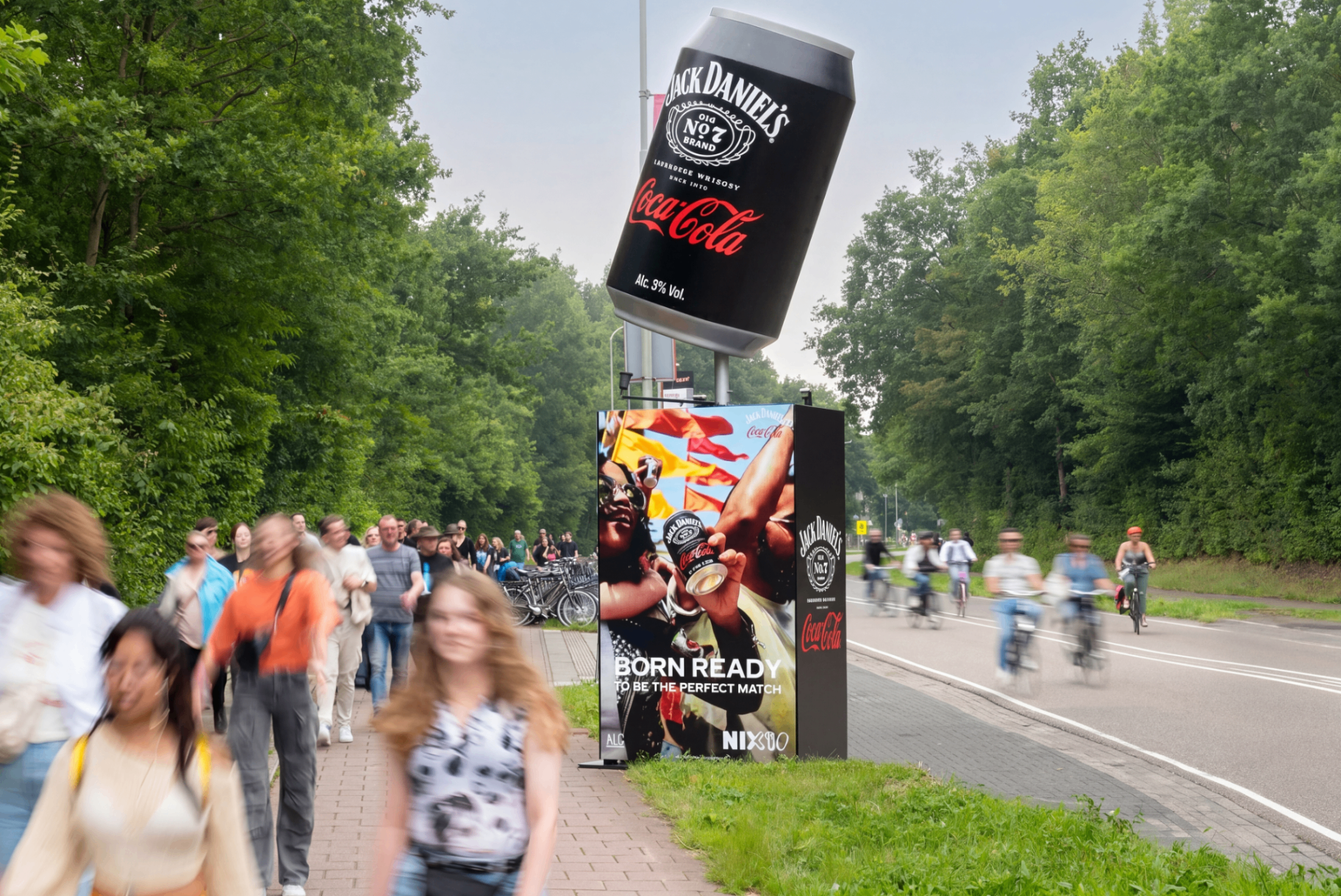 A can built