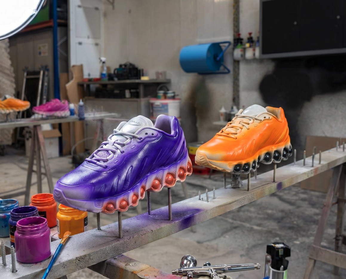 A sneaker as